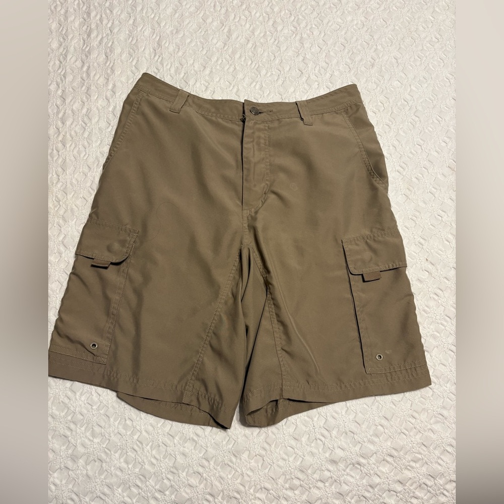 Magellan Outdoors Tan Cargo Shorts